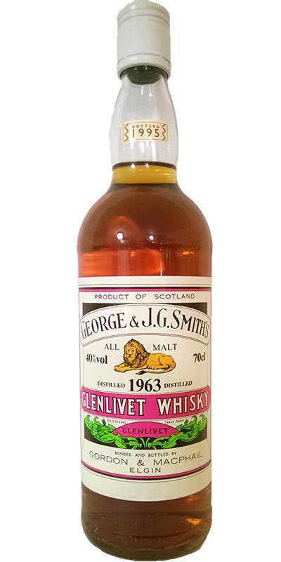 Glenlivet 1963 GM  George & J.G. Smith's