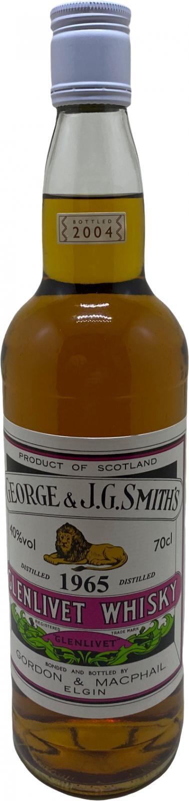 Glenlivet 1965 GM  George & J.G. Smith's