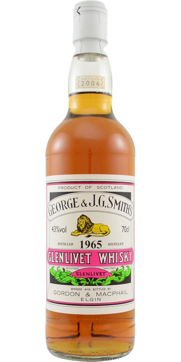 Glenlivet 1965 GM  George & J.G. Smith's