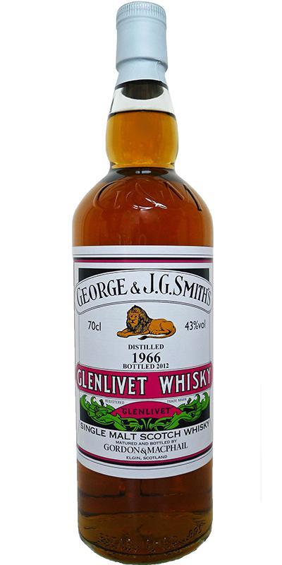 Glenlivet 1966 GM  George & J.G. Smith's