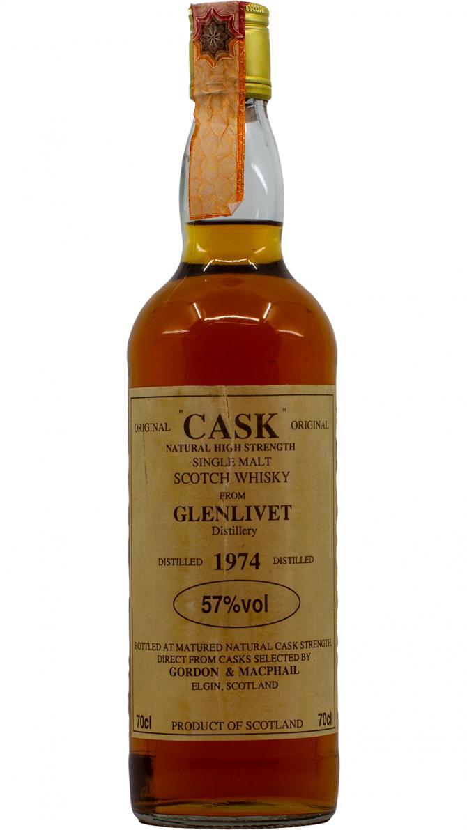 Glenlivet 1974 GM  Original Cask - Natural High Strength