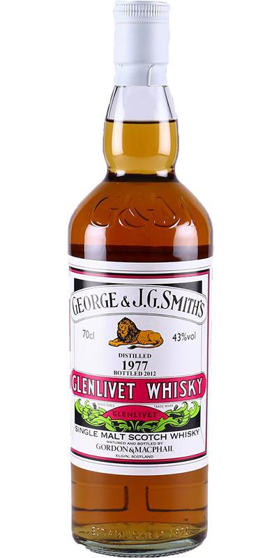 Glenlivet 1977 GM  George & J.G. Smith's