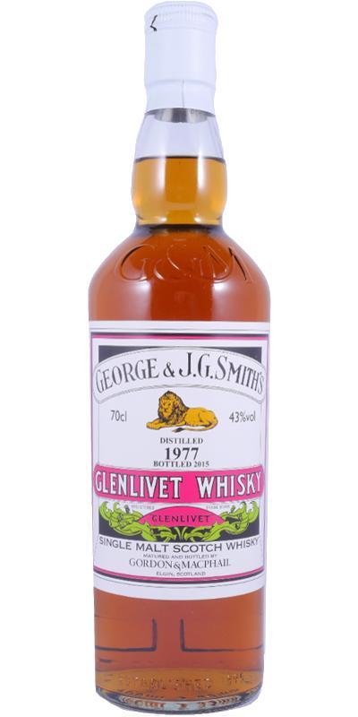 Glenlivet 1977 GM  George & J.G. Smith's