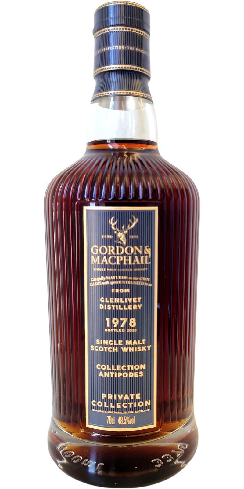 Glenlivet 1978 GM  Private Collection