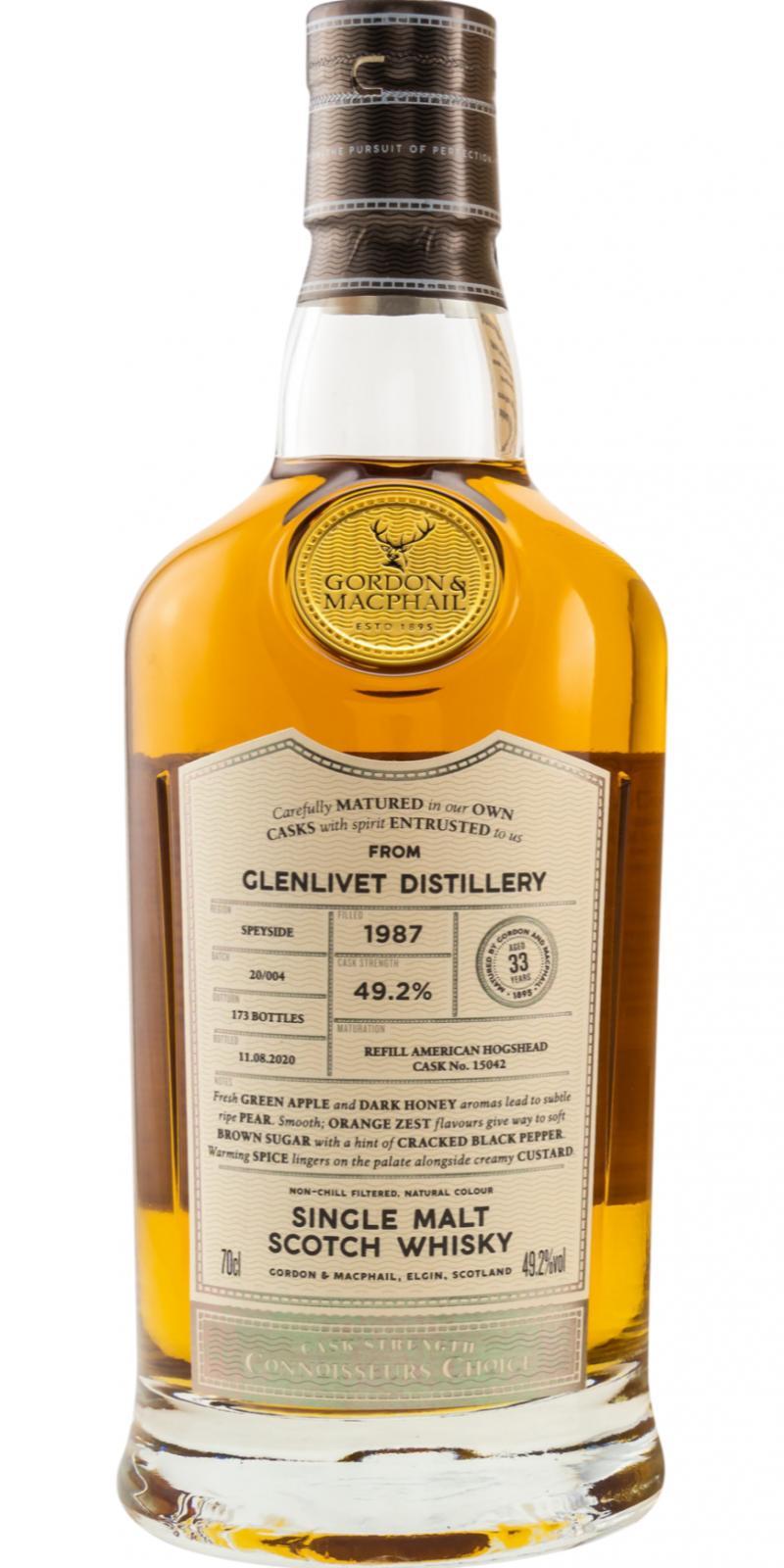 Glenlivet 1987 GM  Connoisseurs Choice - Cask Strength