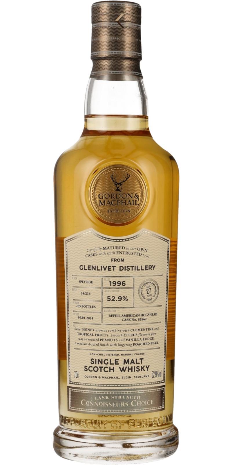 Glenlivet 1996 GM  Connoisseurs Choice - Cask Strength