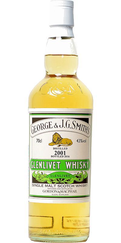 Glenlivet 2001 GM  George & J.G. Smith's