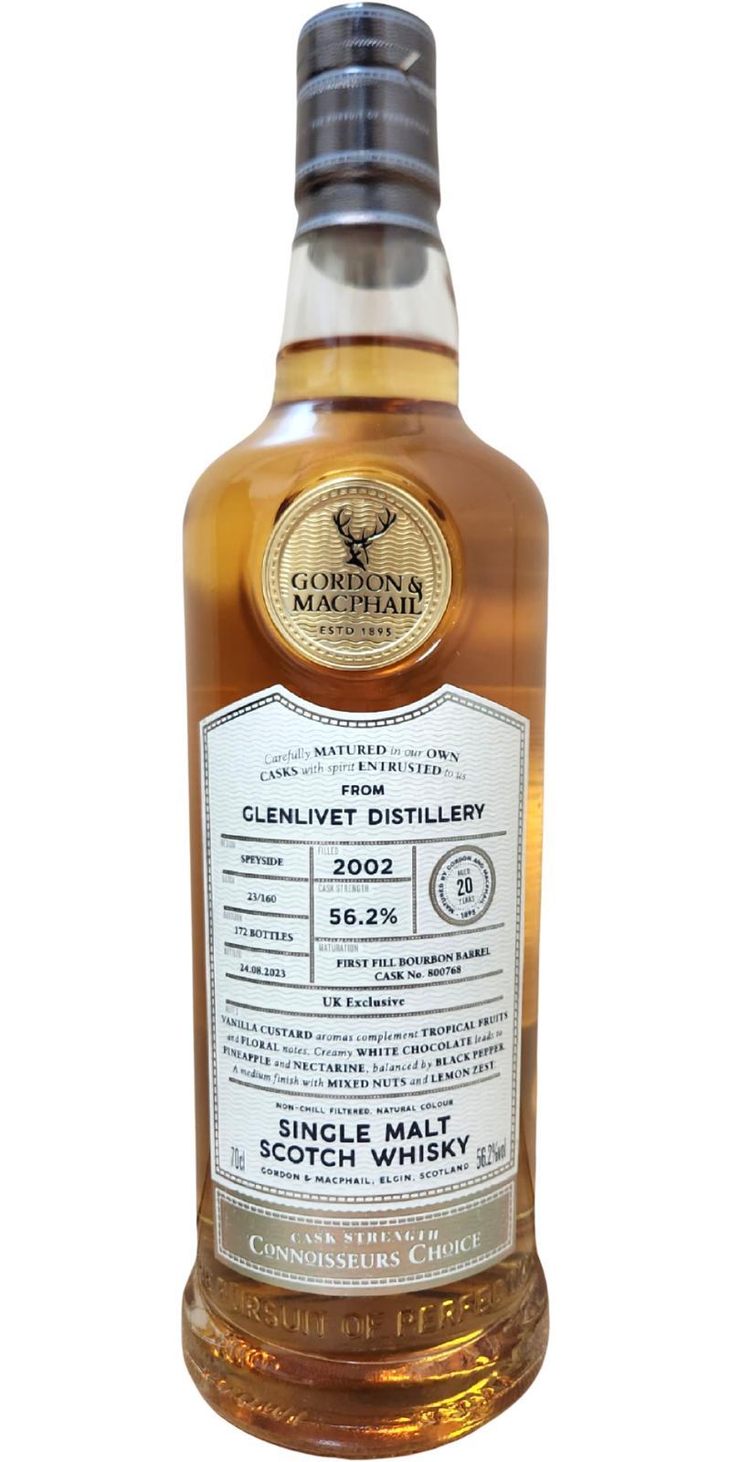 Glenlivet 2002 GM  Connoisseurs Choice - Cask Strength