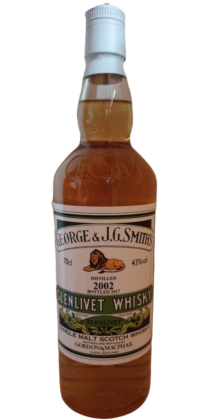Glenlivet 2002 GM  George & J.G. Smith's