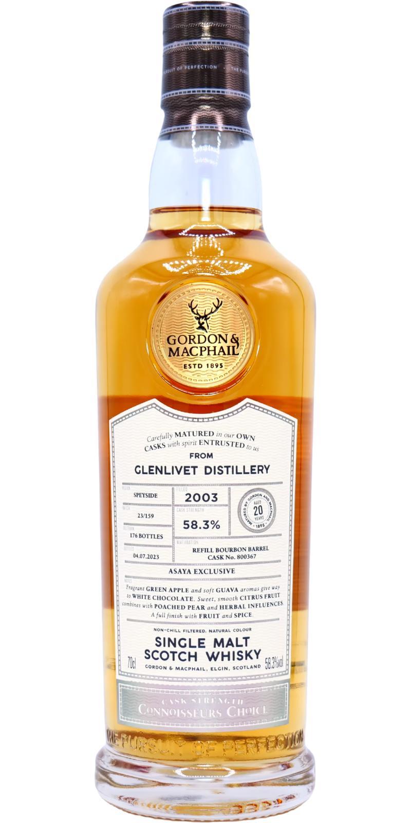 Glenlivet 2003 GM  Connoisseurs Choice - Cask Strength