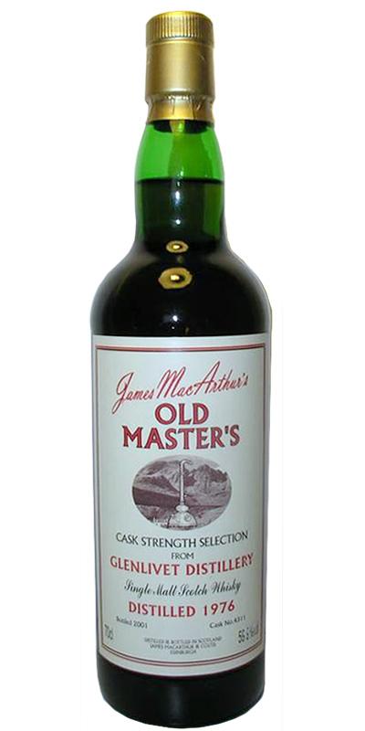 Glenlivet 1976 JM  Old Master's - Cask Strength Selection