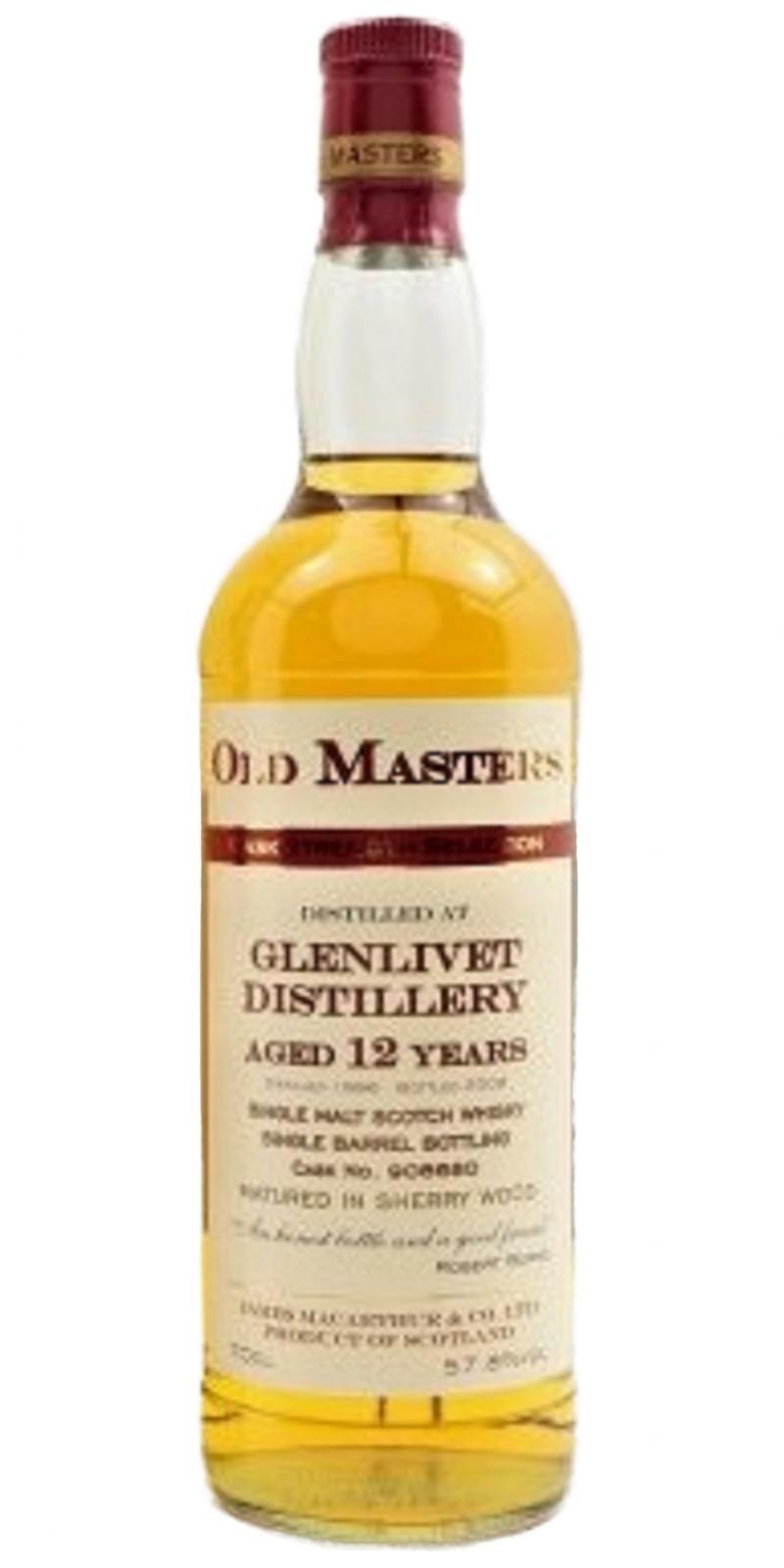 Glenlivet 1996 JM  Old Masters - Cask Strength Selection