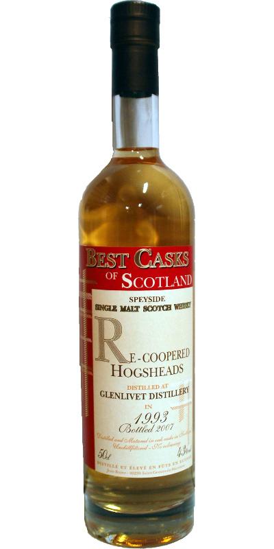 Glenlivet 1993 JB  Best Casks of Scotland