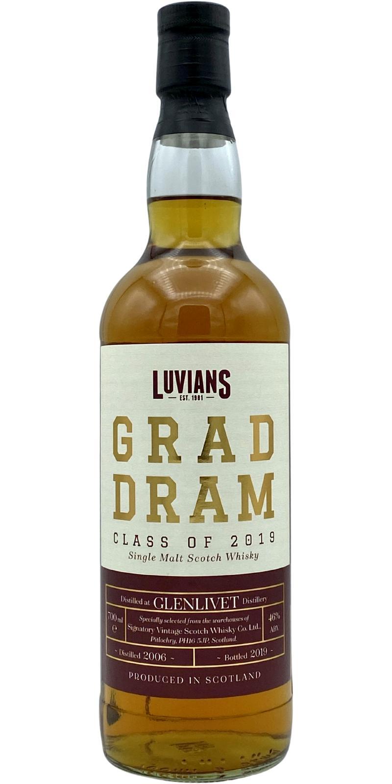 Glenlivet 2006 LBS  The Graduate Dram