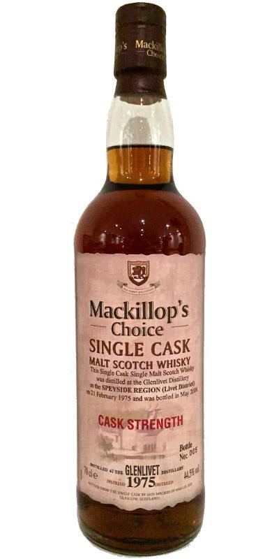 Glenlivet 1975 McC  Single Cask - Cask Strength