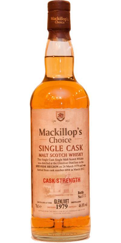 Glenlivet 1979 McC  Single Cask