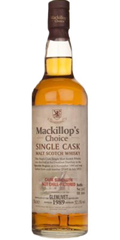 Glenlivet 1989 McC  Single Cask
