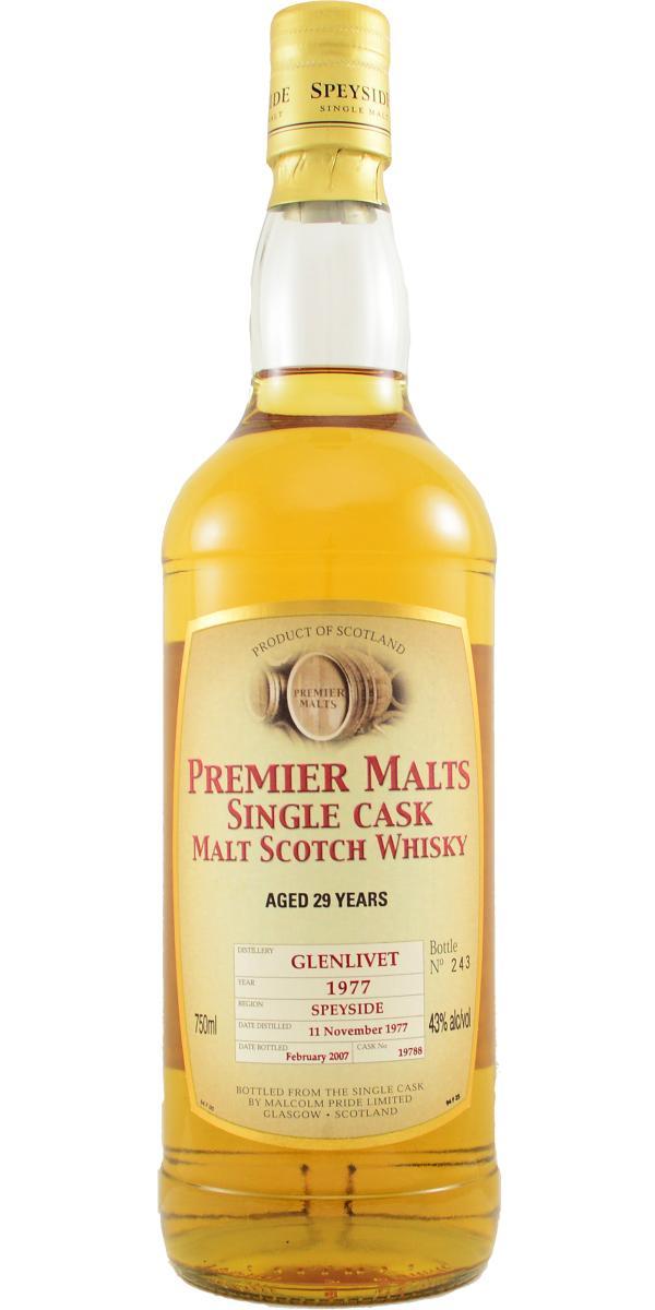 Glenlivet 1977 MP  Premier Malts