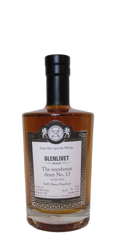 Glenlivet 1995 MoS  The warehouse dram No. 13