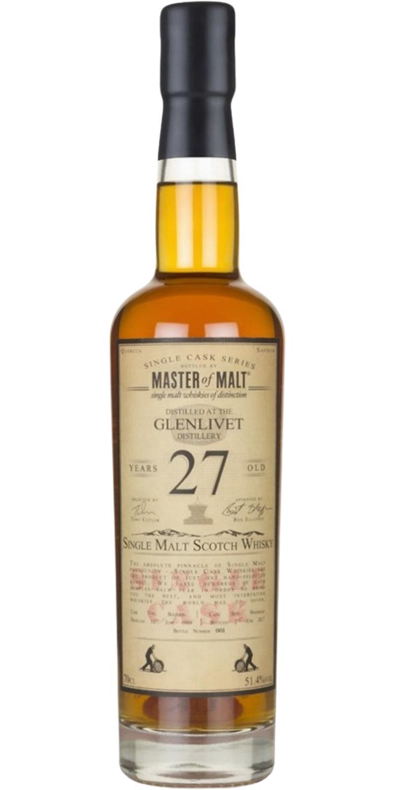 Glenlivet 1989 MoM  Single Cask Series