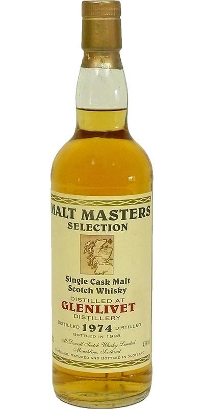 Glenlivet 1974 McD  Malt Masters Selection