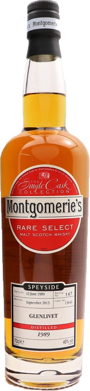 Glenlivet 1989 Mg  The Single Cask Collection - Rare Select