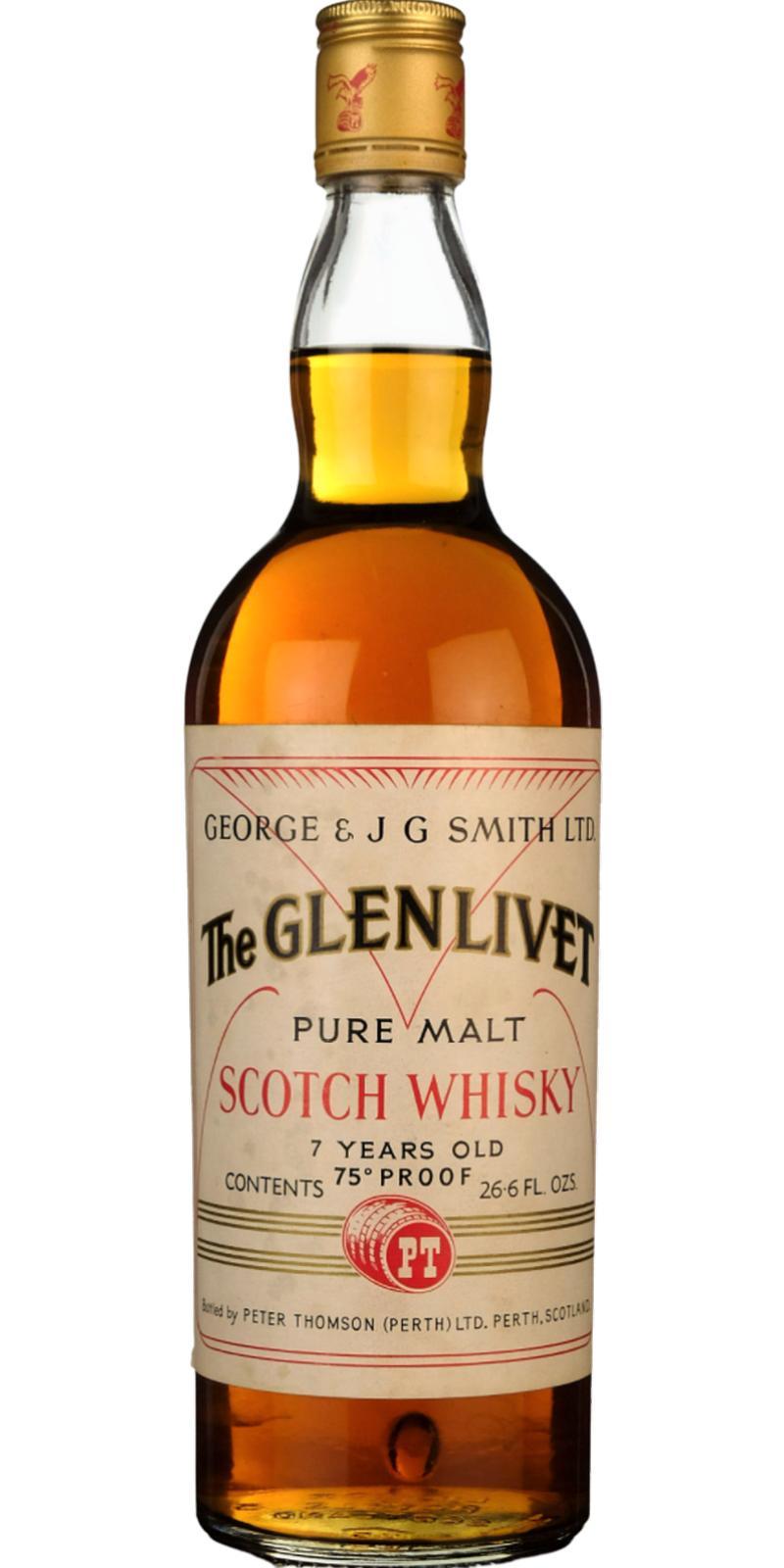 Glenlivet 07-year-old PeTh  Pure Malt Scotch Whisky