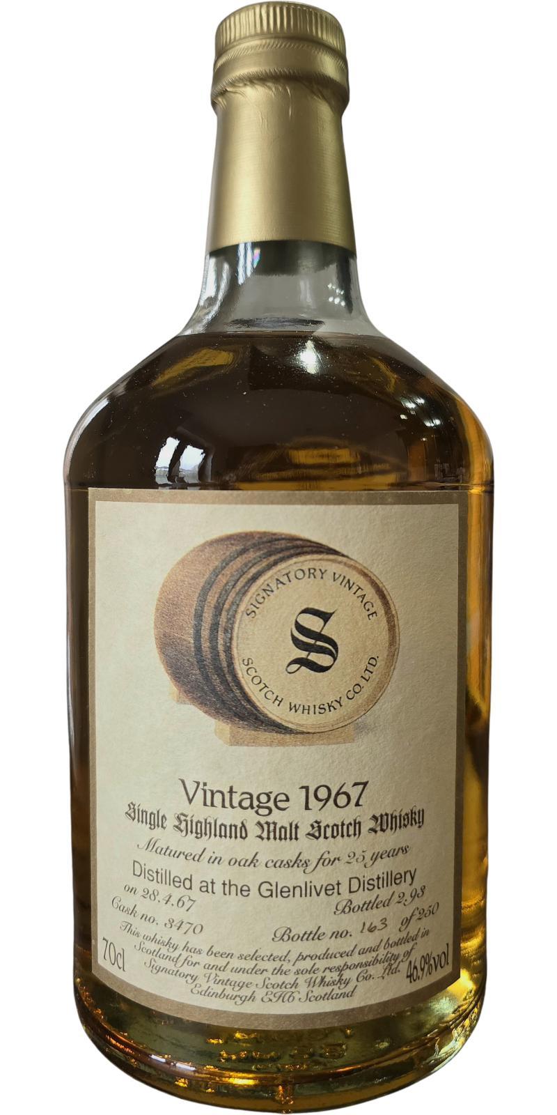 Glenlivet 1967 SV
