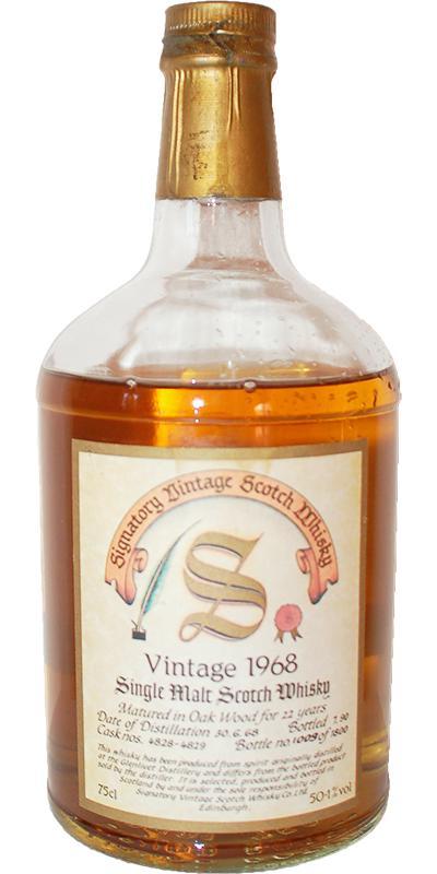 Glenlivet 1968 SV  Vintage Collection - Dumpy