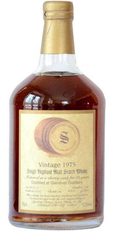 Glenlivet 1975 SV  Vintage Collection - Dumpy
