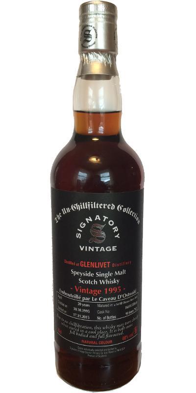 Glenlivet 1995 SV  The Un-Chillfiltered Collection