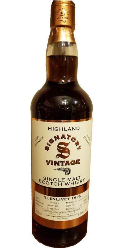 Glenlivet 1995 SV  Vintage Collection - Cask Strength