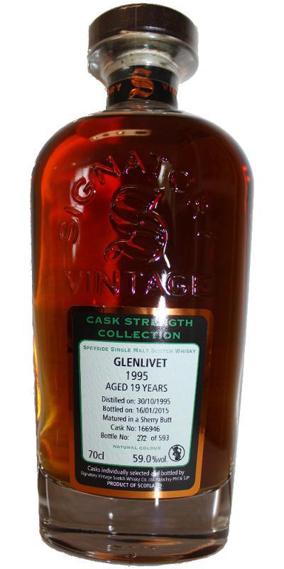 Glenlivet 1995 SV  Cask Strength Collection