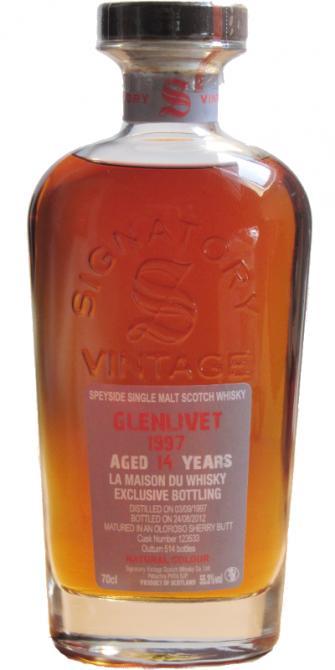 Glenlivet 1997 SV  Cask Strength Collection