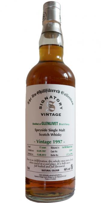Glenlivet 1997 SV  The Un-Chillfiltered Collection