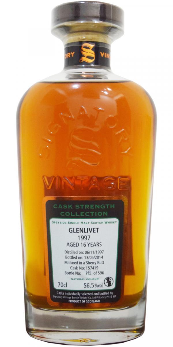 Glenlivet 1997 SV  Cask Strength Collection