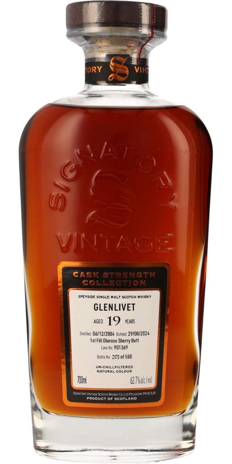 Glenlivet 2004 SV  Cask Strength Collection