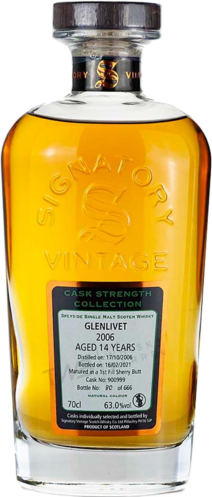 Glenlivet 2006 SV  Cask Strength Collection