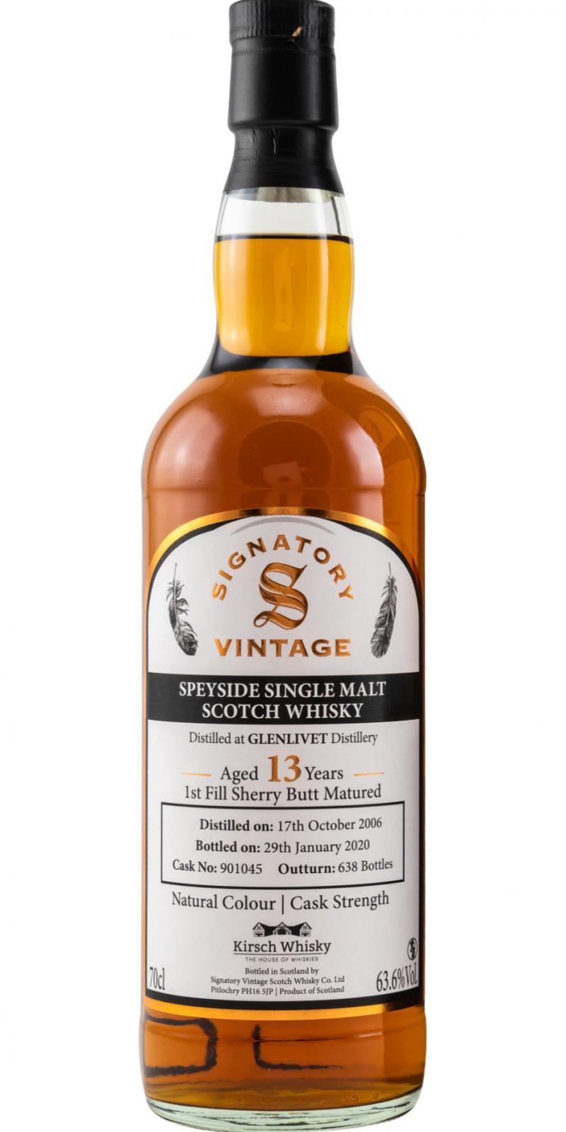 Glenlivet 2006 SV  Natural Colour | Cask Strength