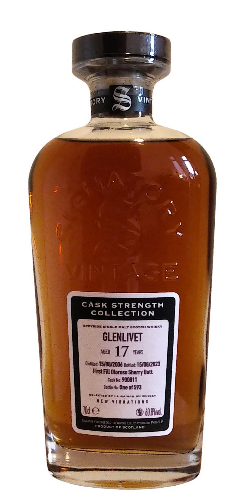 Glenlivet 2006 SV  Cask Strength Collection - LMDW