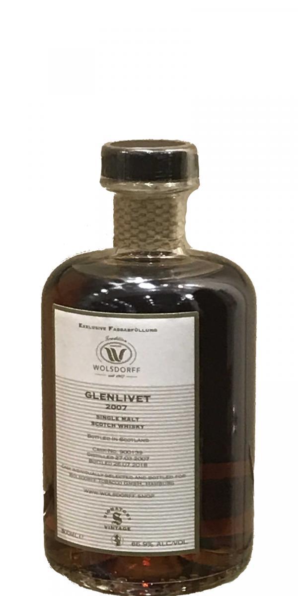 Glenlivet 2007 SV  Wolsdorff - Exklusive Fassabfüllung