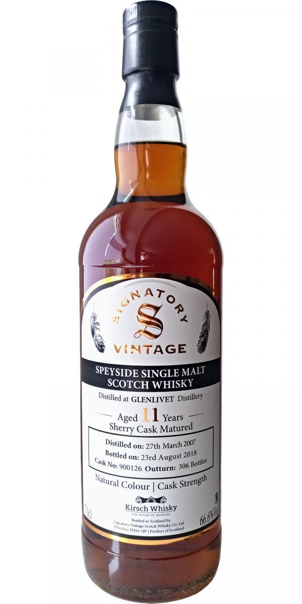 Glenlivet 2007 SV  Natural Colour | Cask Strength