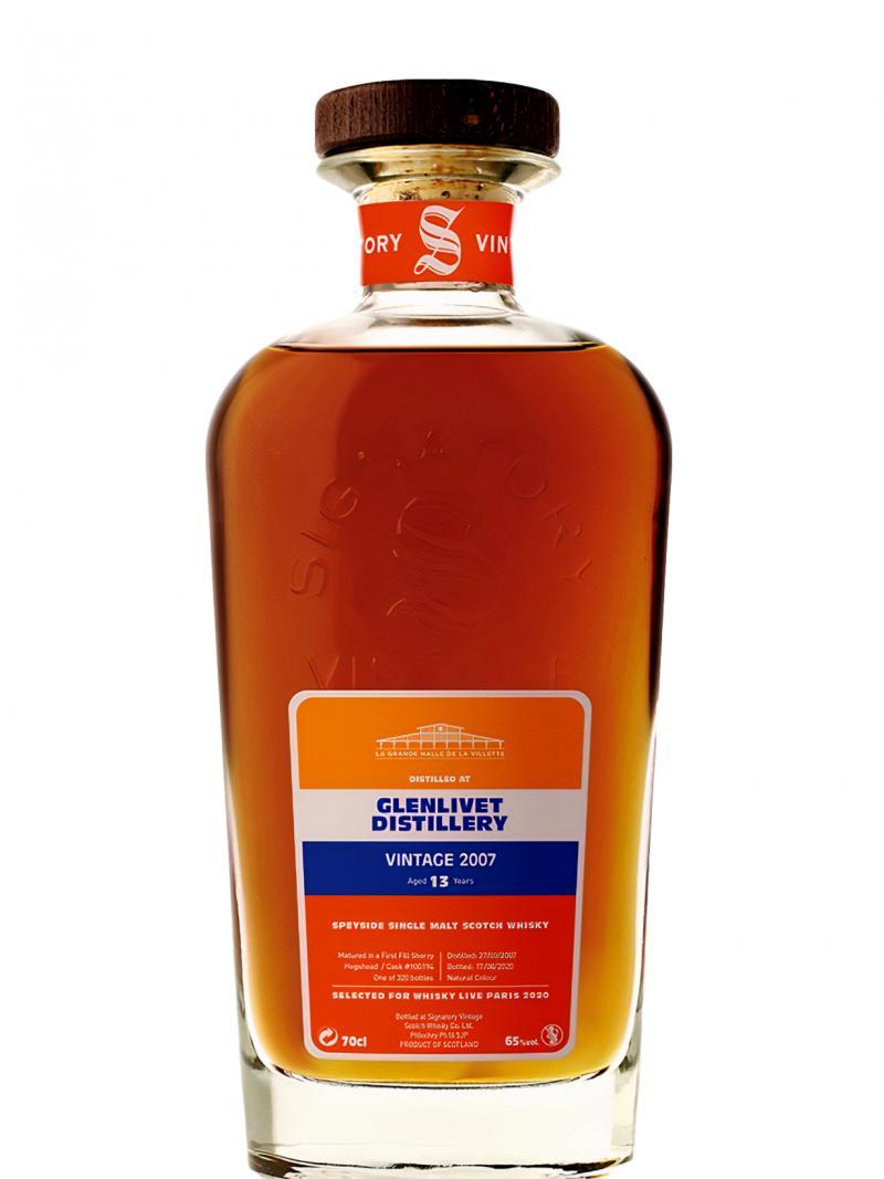 Glenlivet 2007 SV  Cask Strength Collection