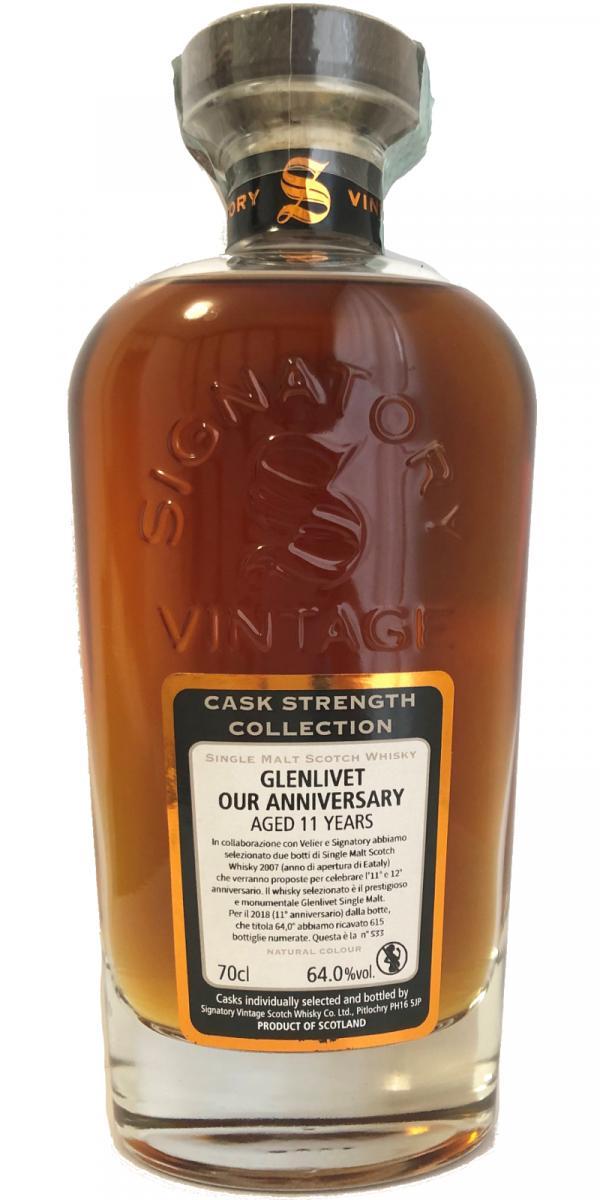 Glenlivet 2007 SV  Cask Strength Collection