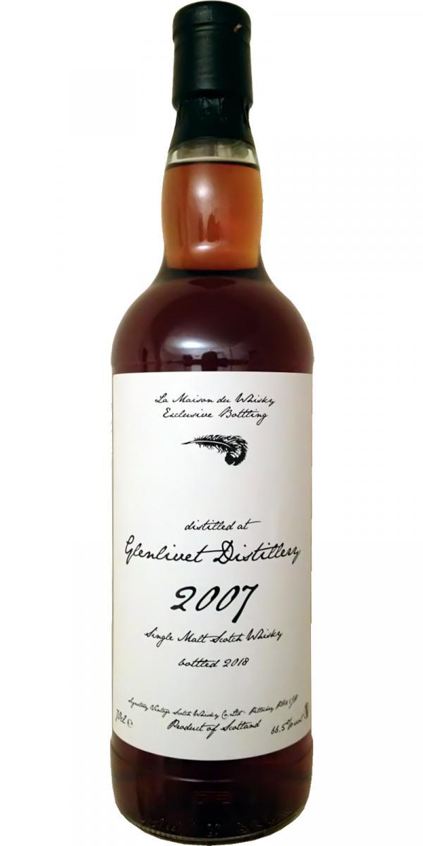 Glenlivet 2007 SV  La Maison du Whisky - Exclusive Bottling