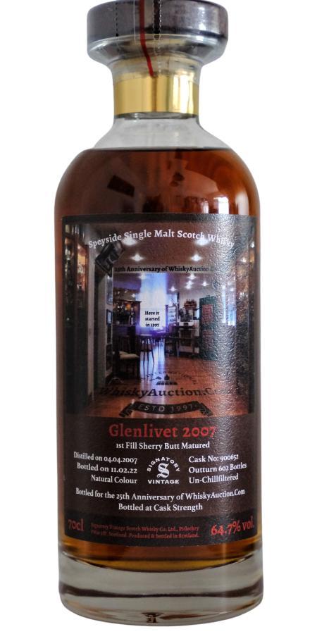 Glenlivet 2007 SV  Decanter Collection