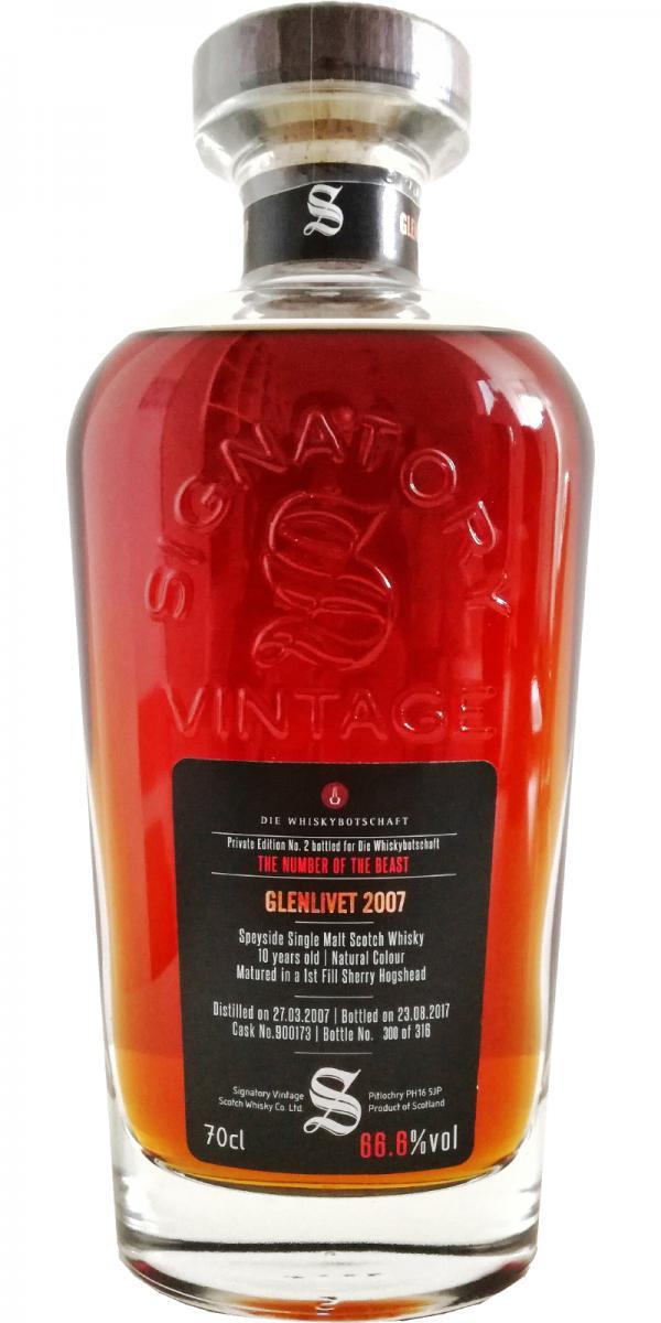 Glenlivet 2007 SV  Private Edition No. 2