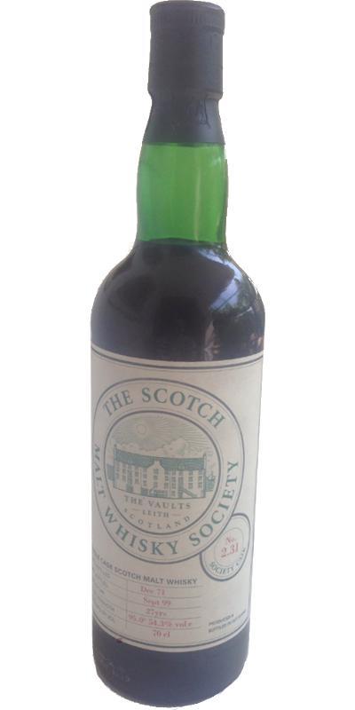 Glenlivet 1971 SMWS 2.31