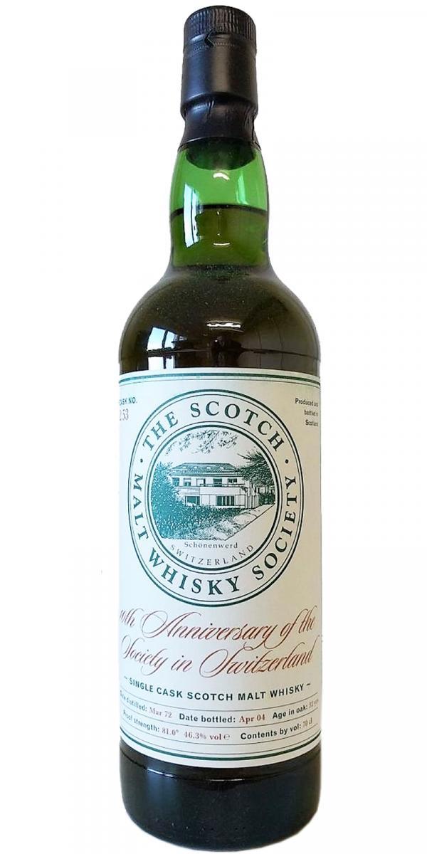 Glenlivet 1972 SMWS 2.53  Rare silence