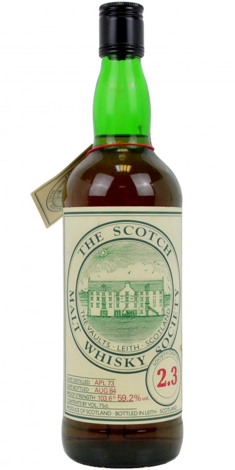 Glenlivet 1973 SMWS 2.3